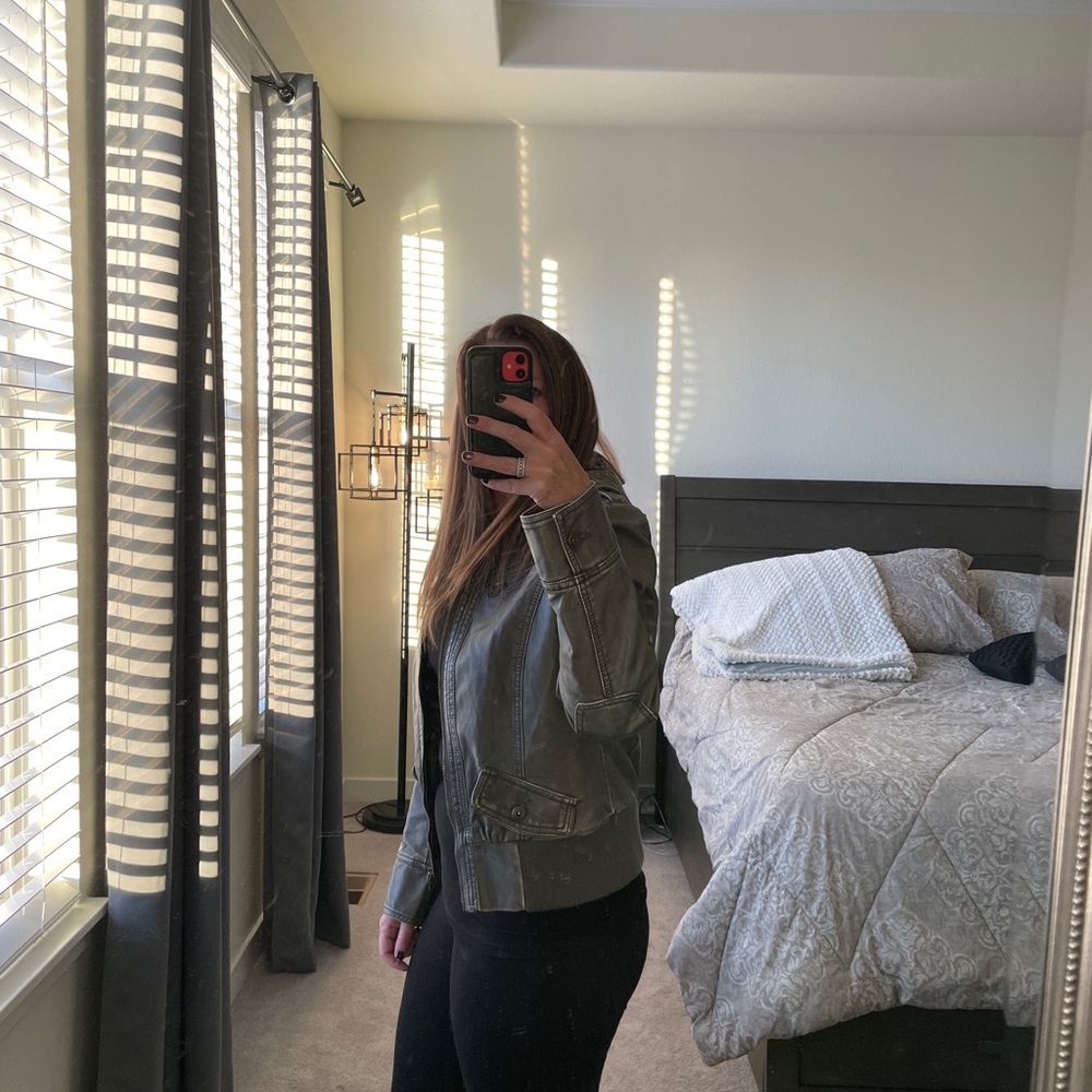 Zenim Gray Patterned Lining Jacket - image 6